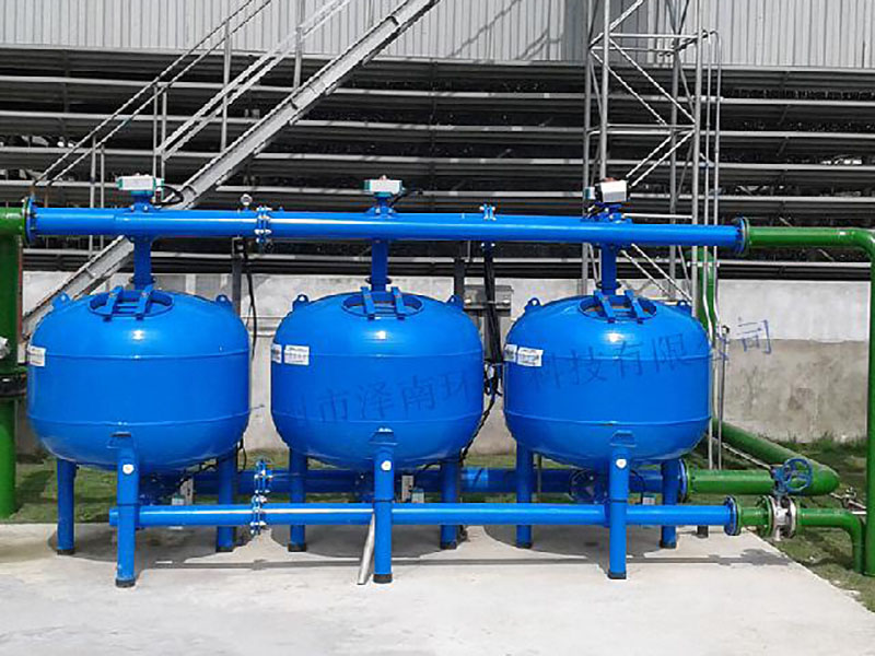 全自动浅层砂滤器(防腐碳钢)